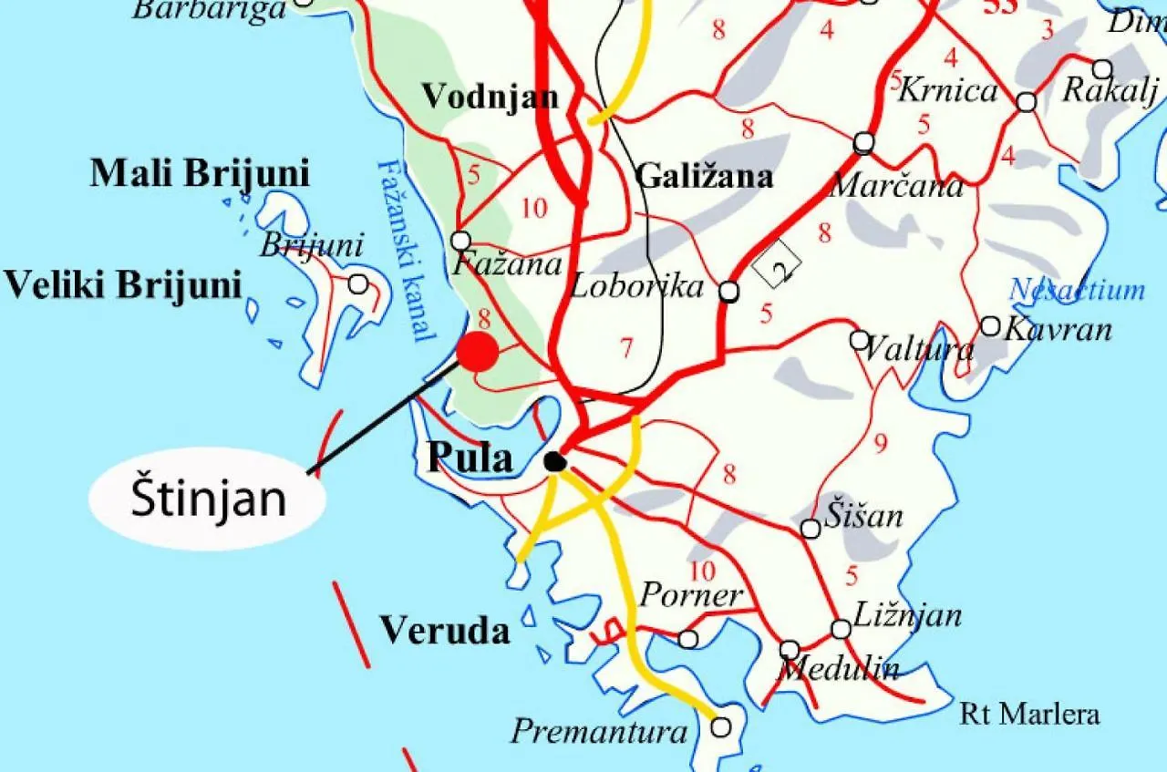 Teo Apartment Pula 0*,  Croatia